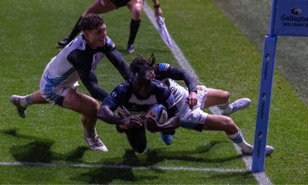 Bristol Bears 20-7 Exeter Chiefs: Gabriel Ibitoye stars as Pat Lam’s side weather the storm