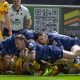 Kieran Marmion dives over to score for Bristol Bears