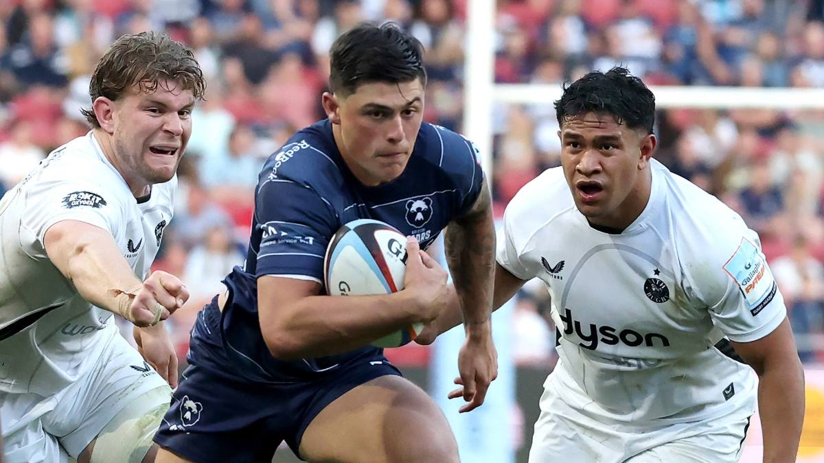 Bristol Bears flyer Louis Rees-Zammit
