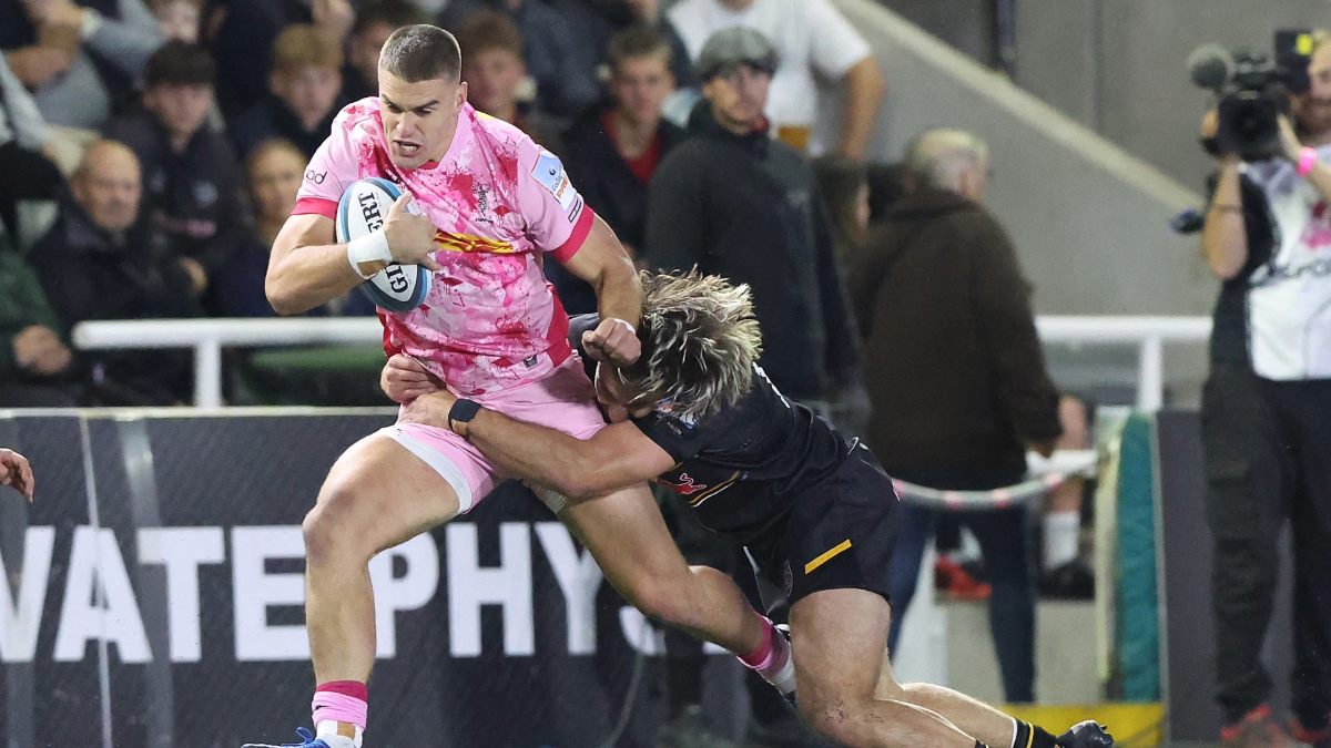 Bryn Bradley in action for Harlequins