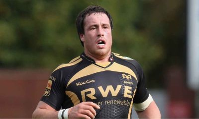 Cai Griffiths in action for Ospreys