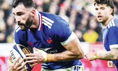 Racing away: Charles Ollivon