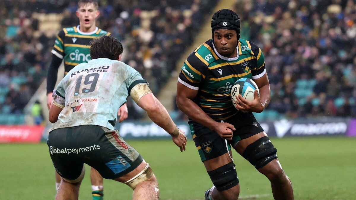 Chunya Munga is prepared to fight for a leading role at Northampton Saints.
