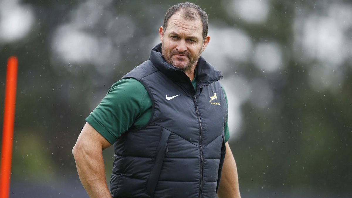 South Africa scrum coach Daan Human