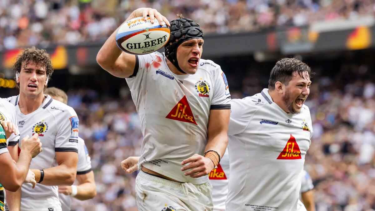 Exeter Chiefs lock Dafydd Jenkins
