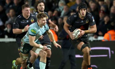 Exeter Chiefs second row Dafydd Jenkins