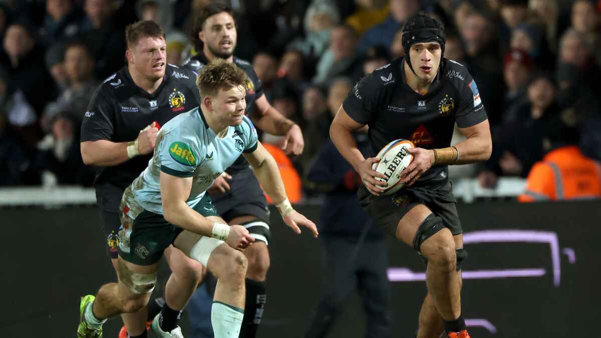 Exeter Chiefs second row Dafydd Jenkins