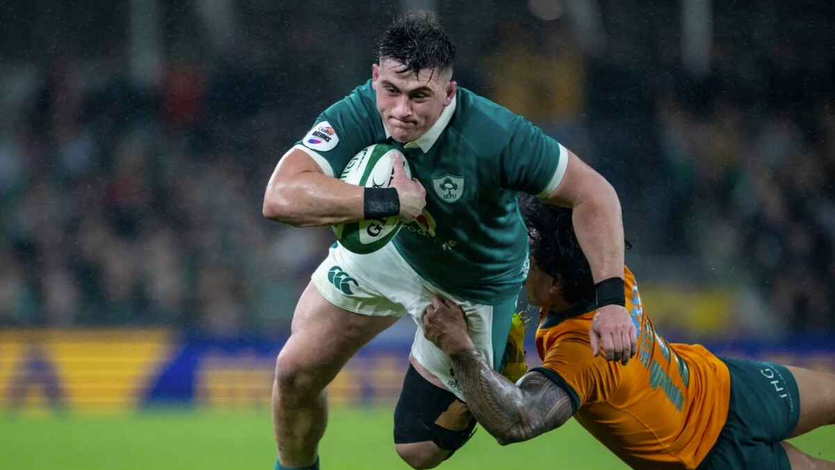 Ireland hooker Dan Sheehan