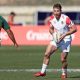 Ed Coulson in action for England Sevens