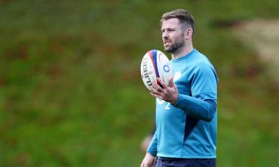 England’s Elliot Daly during a training session