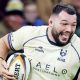 Ellis Genge charges forward for Bristol Bears against Harlequins last weekend
