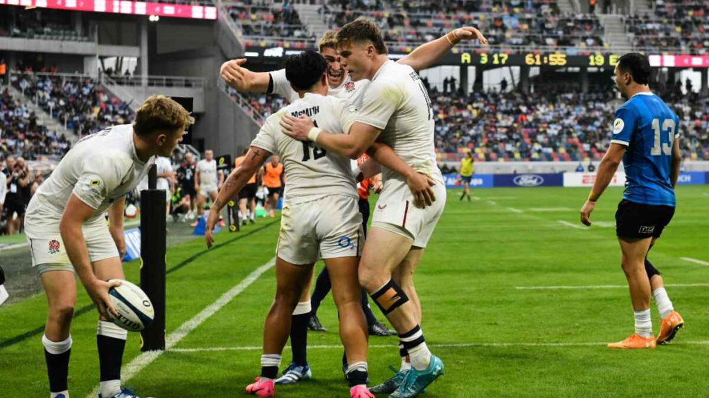 England celebrate