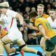 Henry Pollock in action for England against Australia