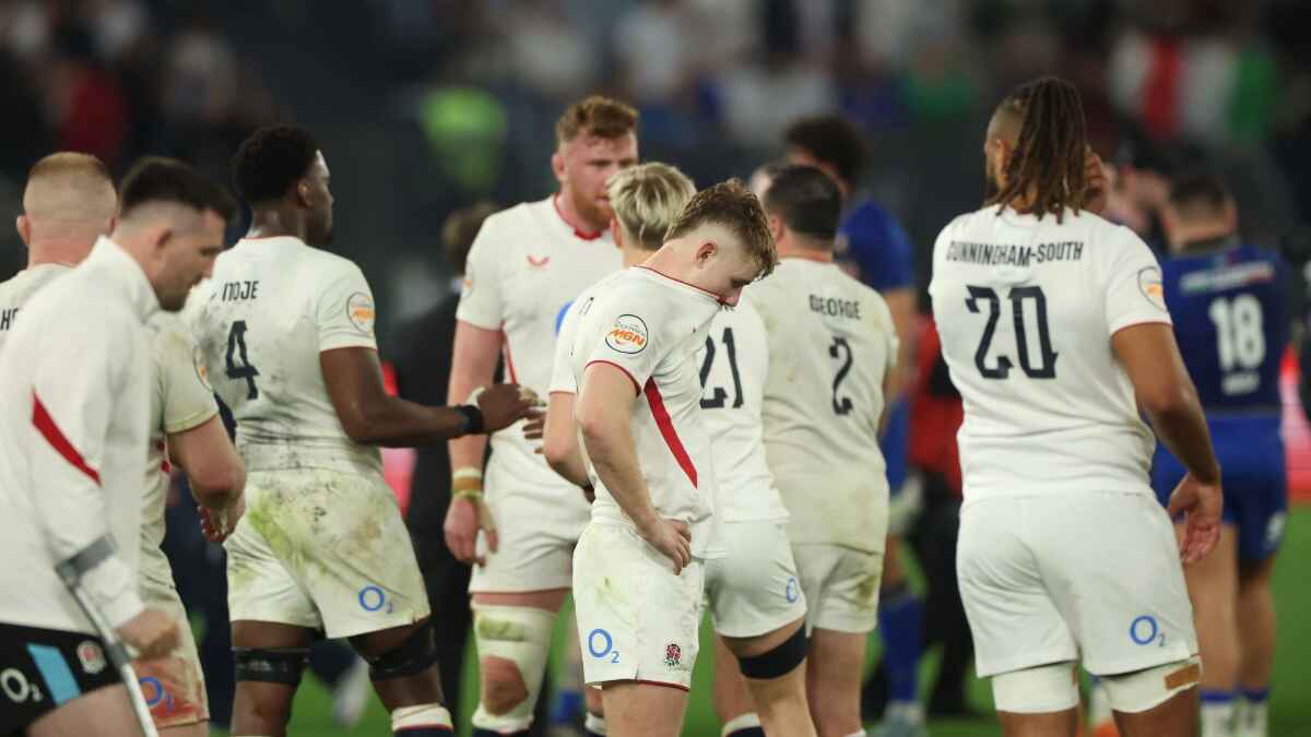 England feel the pain at full-time