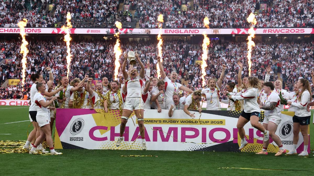 England lift the World Cup in September