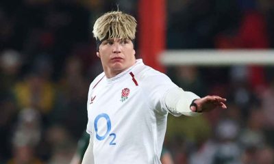 Henry Pollock in action for England