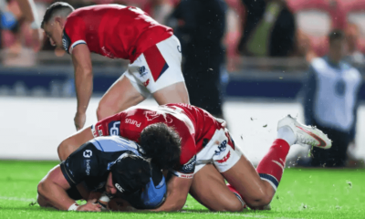 Evan Lloyd touches down for Cardiff