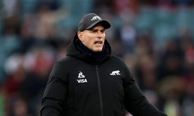 Felipe Contepomi voices his anger after Argentina’s narrow defeat at the Allianz Stadium.