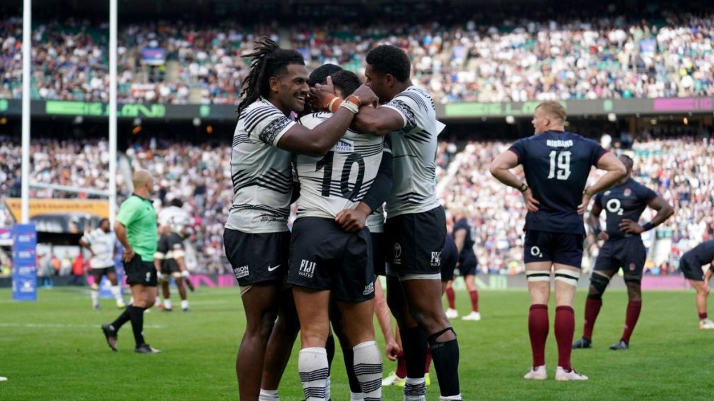 Fiji stormed Twickenham on their most recent visit in 2023
