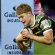 Fin Smith in action for Northampton Saints