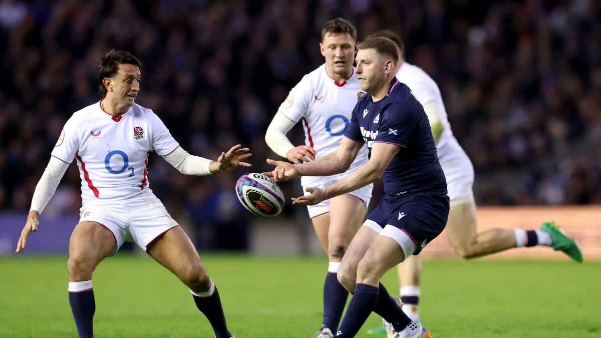 Finn Russell running the show for Scotland