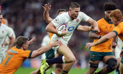 England full-back Freddie Steward suffered a hand injury against Australia