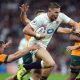 England full-back Freddie Steward suffered a hand injury against Australia