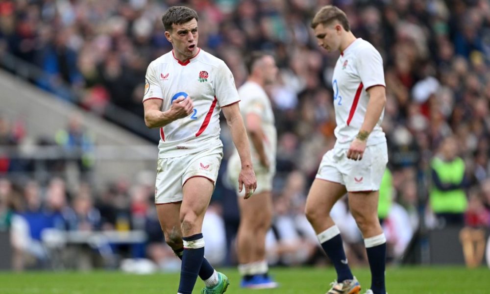 George Ford during England’s defeat to Ireland
