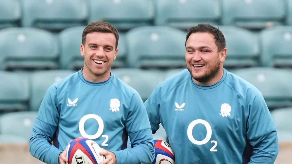 George Ford and Jamie George