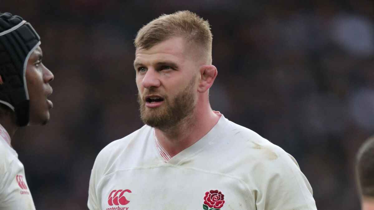 Former England international George Kruis