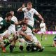 George Martin scores for England in their Nations Championship defeat to South Africa