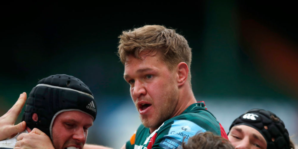 Leicester Tigers flanker Hanro Liebenberg