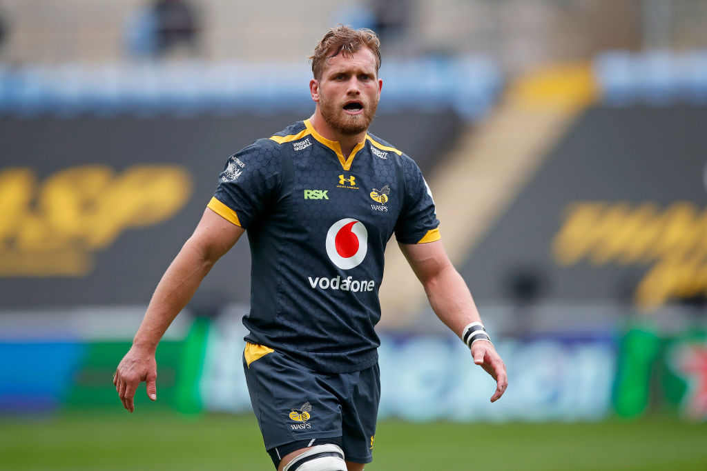Wasp flanker Brad Shields