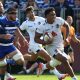 Greg Fisilau runs hard for Exeter Chiefs