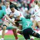 Haineala Lutui on her debut for England against Ireland
