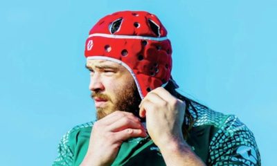 Working hard: Ealing back rower Kyle Hatherell