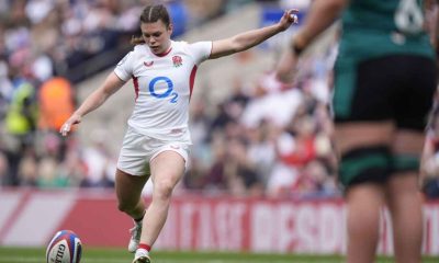 Helena Rowland started at No.12 for England against Ireland yesterday