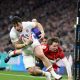 Henry Arundell breaks free to score England’s opening try against Wales