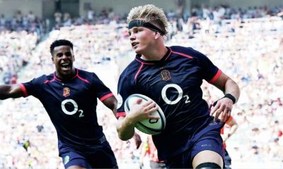 Henry Pollock scores for England