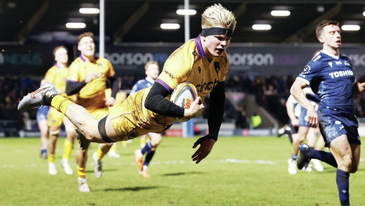 Henry Pollock adds the final touch for Northampton Saints