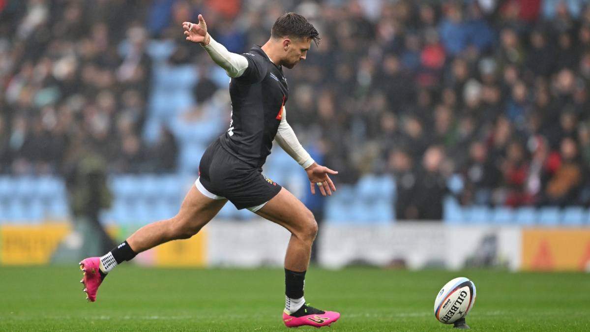 Exeter Chiefs centre Henry Slade