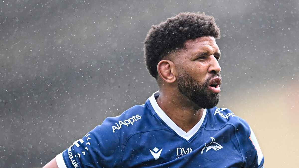 Former Sale Sharks second row Hyron Andrews