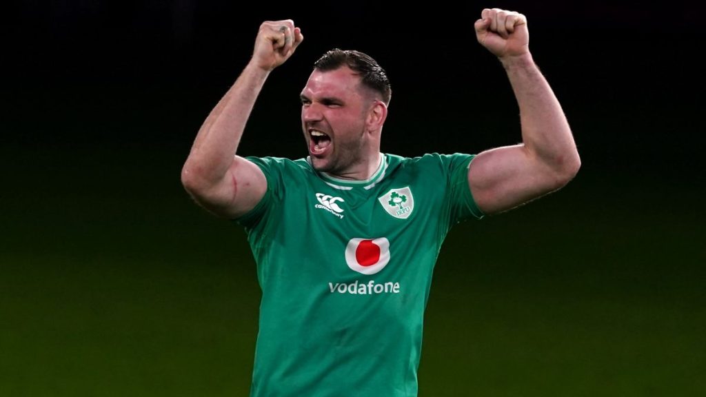 Ireland's Tadhg Beirne