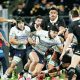 Italy on the attack against the All Blacks in the Nations Championship
