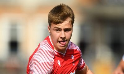 Jacob Beetham in Welsh colours