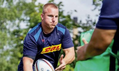 James Dun training with Harlequins this week.