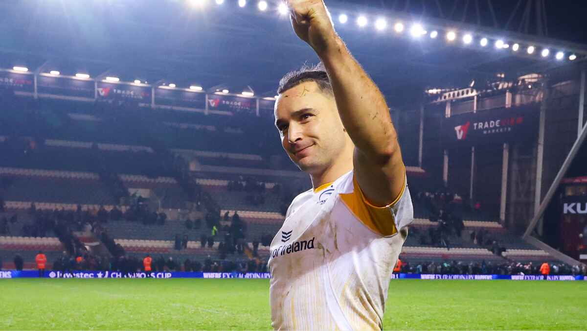 James Lowe bids goodbye to Leinster
