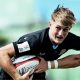 James Pater on the attack for England