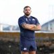Scotland prop Jamie Bhatti pictured during the national squad announcement ahead of the 2023 Rugby World Cup in South Queensferry