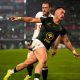 Jesse Kriel scores the third try for South Africa